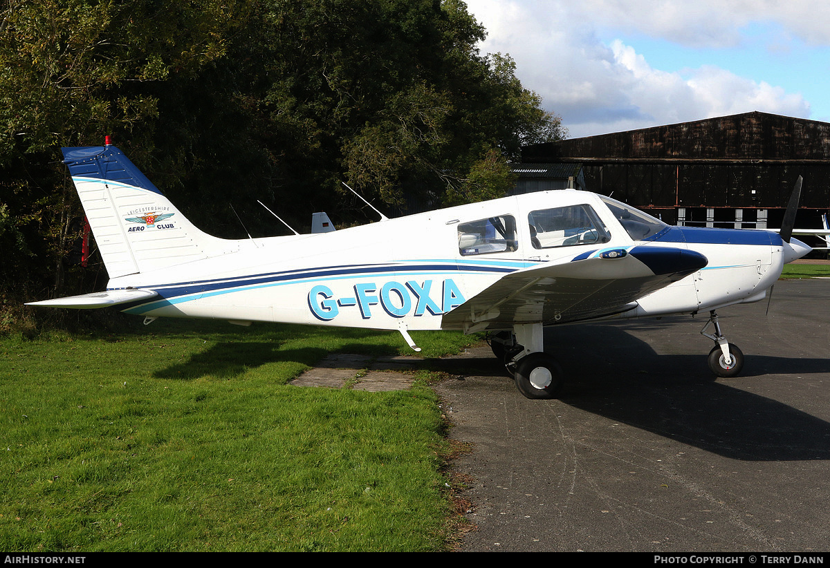 Aircraft Photo of G-FOXA | Piper PA-28-161 Cadet | Leicestershire Aero Club | AirHistory.net #291374