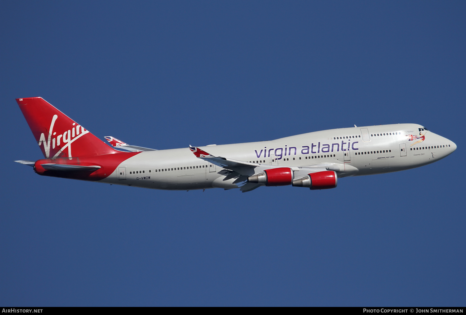 Aircraft Photo of G-VWOW | Boeing 747-41R | Virgin Atlantic Airways | AirHistory.net #291388
