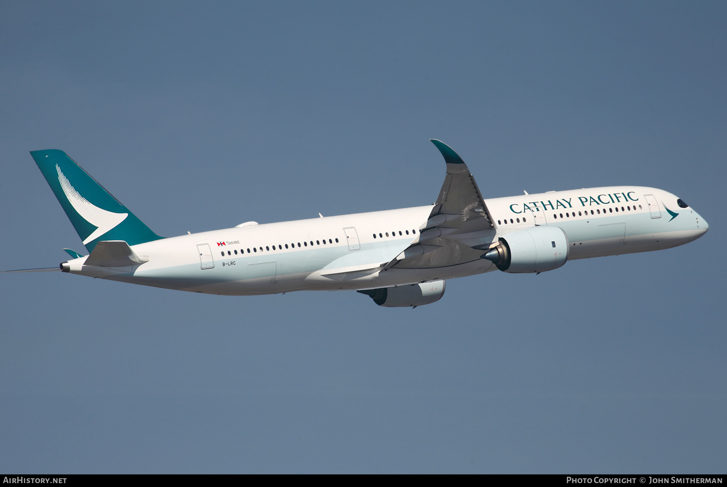 Aircraft Photo of B-LRC | Airbus A350-941 | Cathay Pacific Airways | AirHistory.net #291405