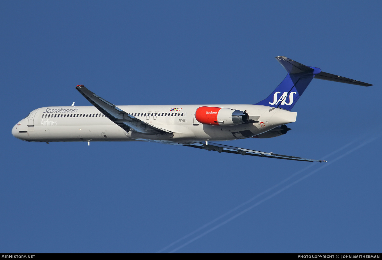 Aircraft Photo of SE-DIL | McDonnell Douglas MD-82 (DC-9-82) | Scandinavian Airlines - SAS | AirHistory.net #291410