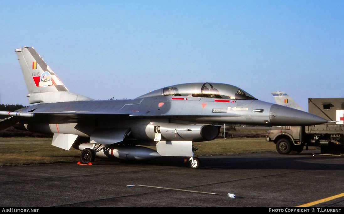 Aircraft Photo of FB-15 | General Dynamics F-16B Fighting Falcon | Belgium - Air Force | AirHistory.net #291425