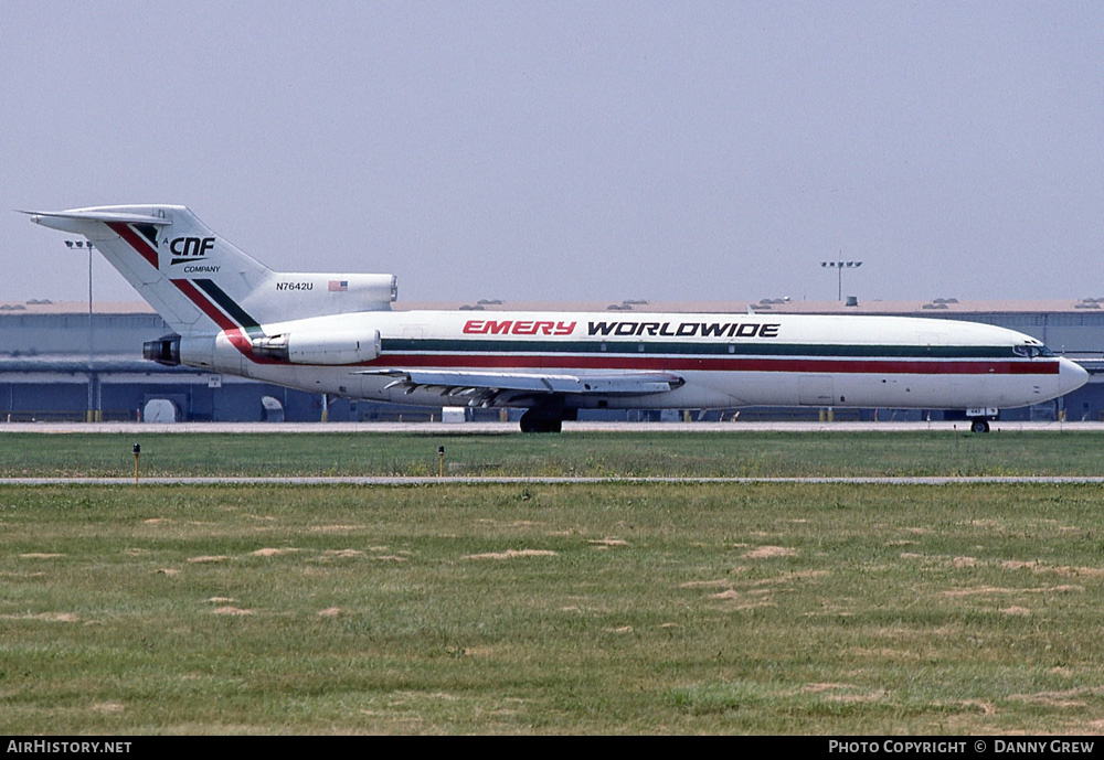 Aircraft Photo of N7642U | Boeing 727-222(F) | Emery Worldwide | AirHistory.net #291432