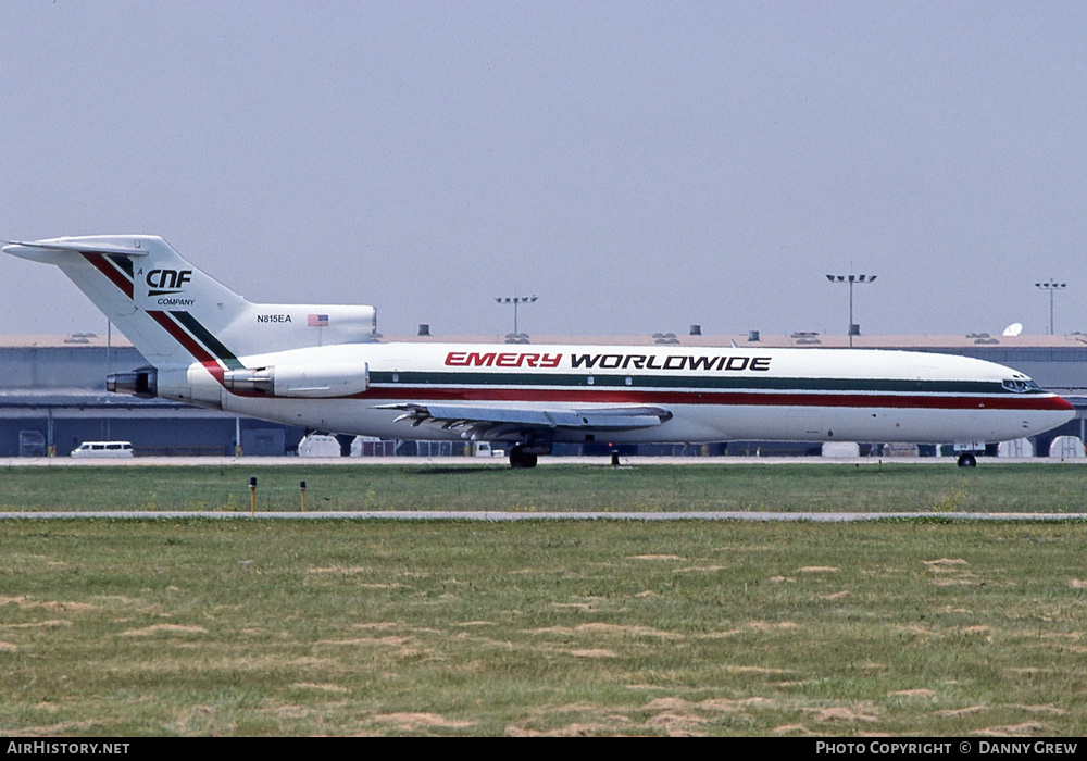 Aircraft Photo of N815EA | Boeing 727-225/Adv(F) | Emery Worldwide | AirHistory.net #291435