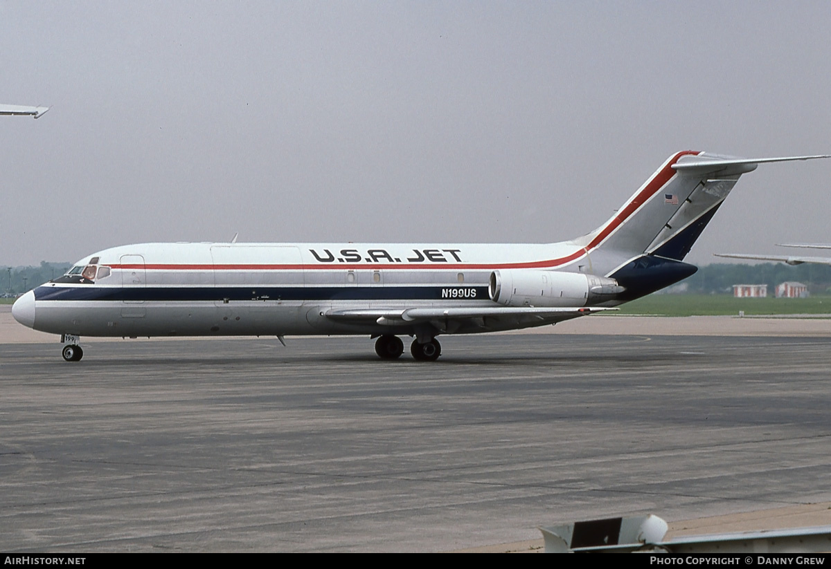 Aircraft Photo of N199US | McDonnell Douglas DC-9-15/F | USA Jet Airlines | AirHistory.net #291440