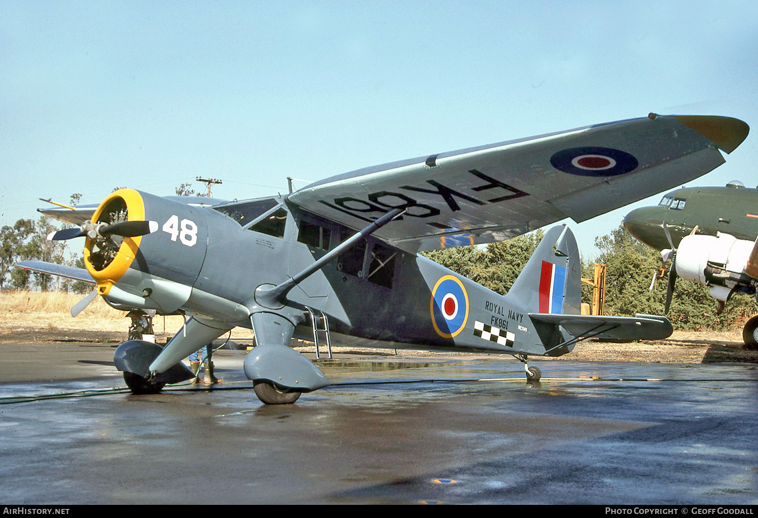 Aircraft Photo of N1141 / NC1141 / FK861 | Stinson AT-19 Reliant Mk1 (V-77) | UK - Navy | AirHistory.net #291464
