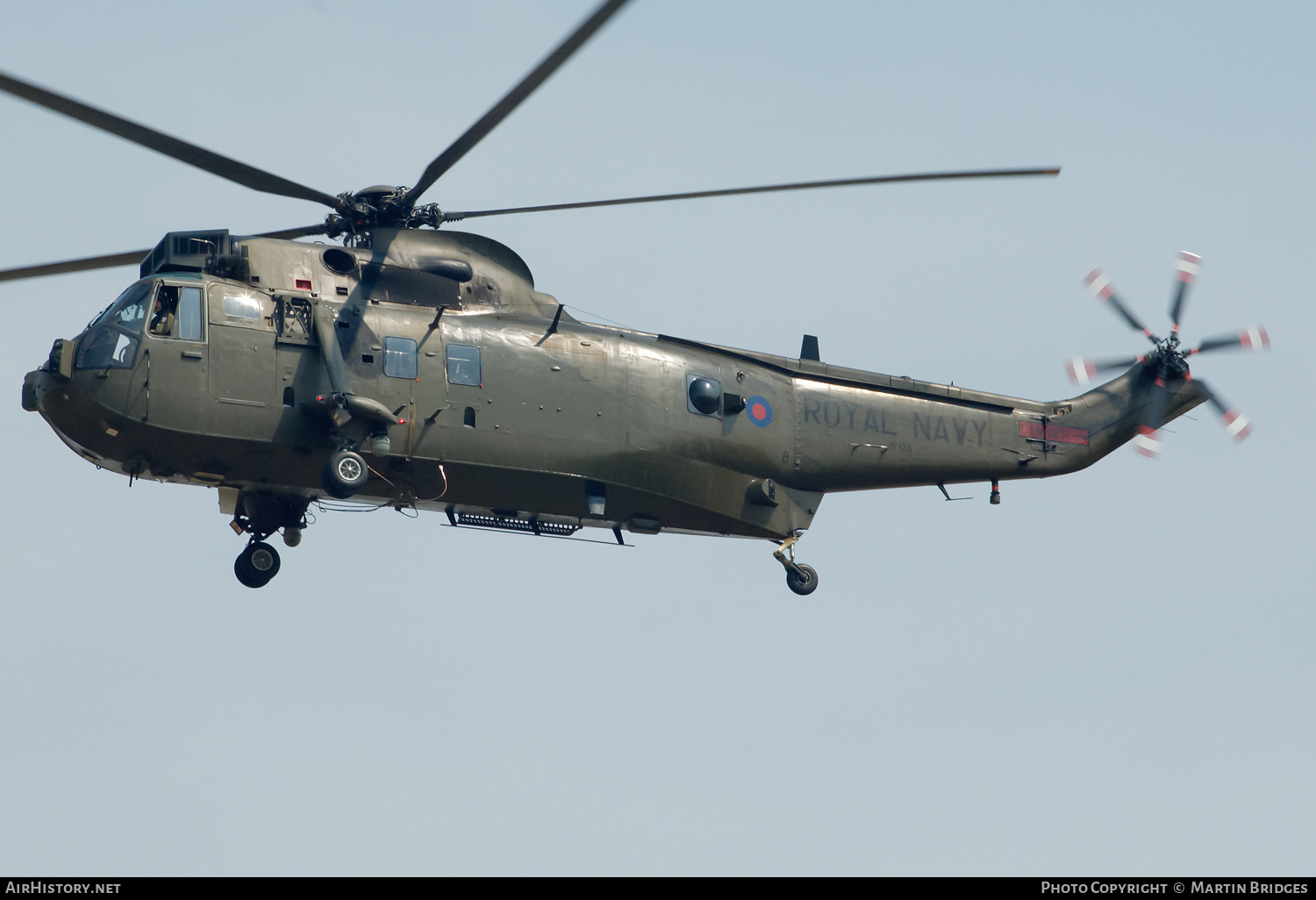 Aircraft Photo of ZF123 | Westland WS-61 Sea King HC4 | UK - Navy | AirHistory.net #291483