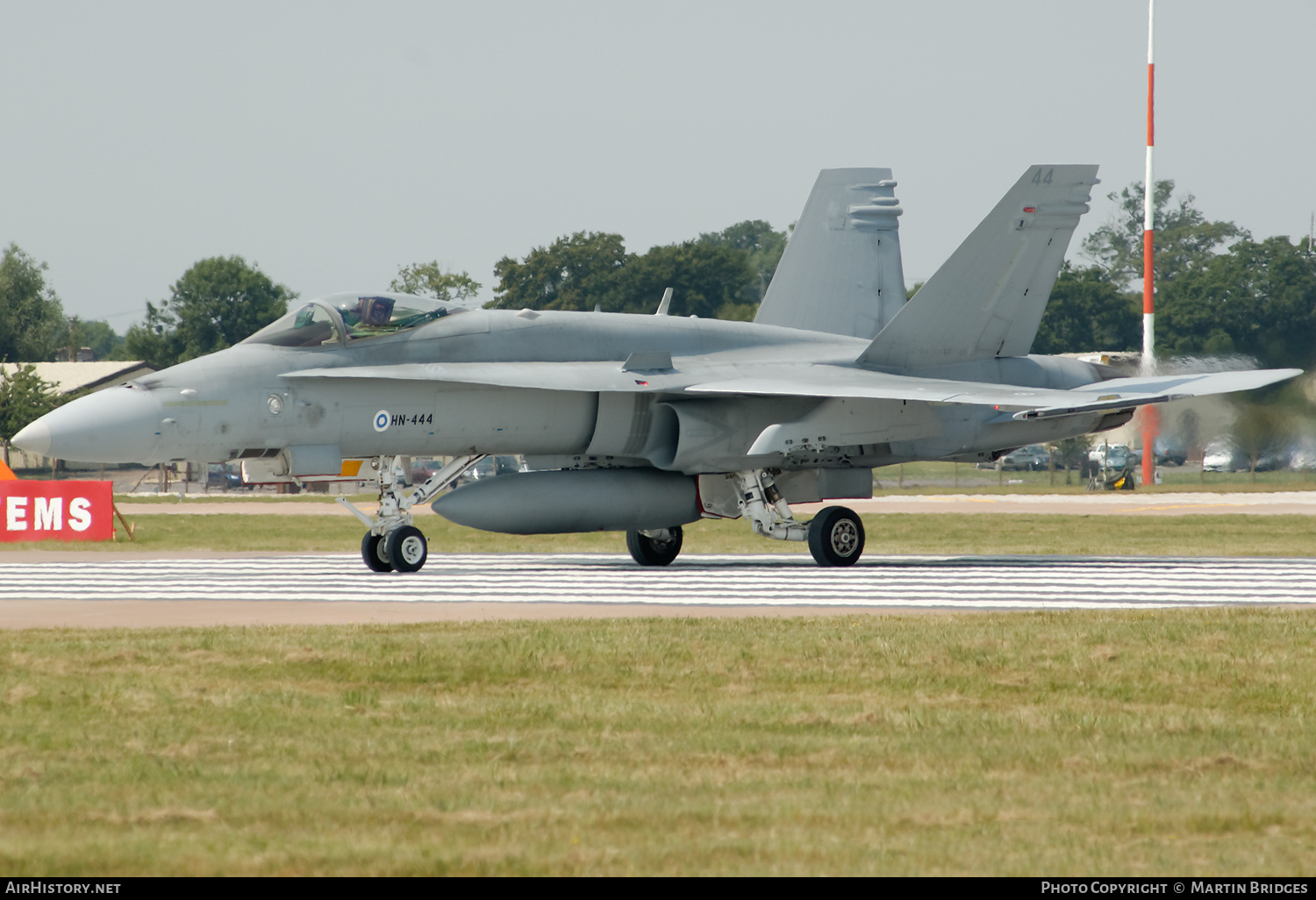 Aircraft Photo of HN-444 | McDonnell Douglas F-18C Hornet | Finland - Air Force | AirHistory.net #291484
