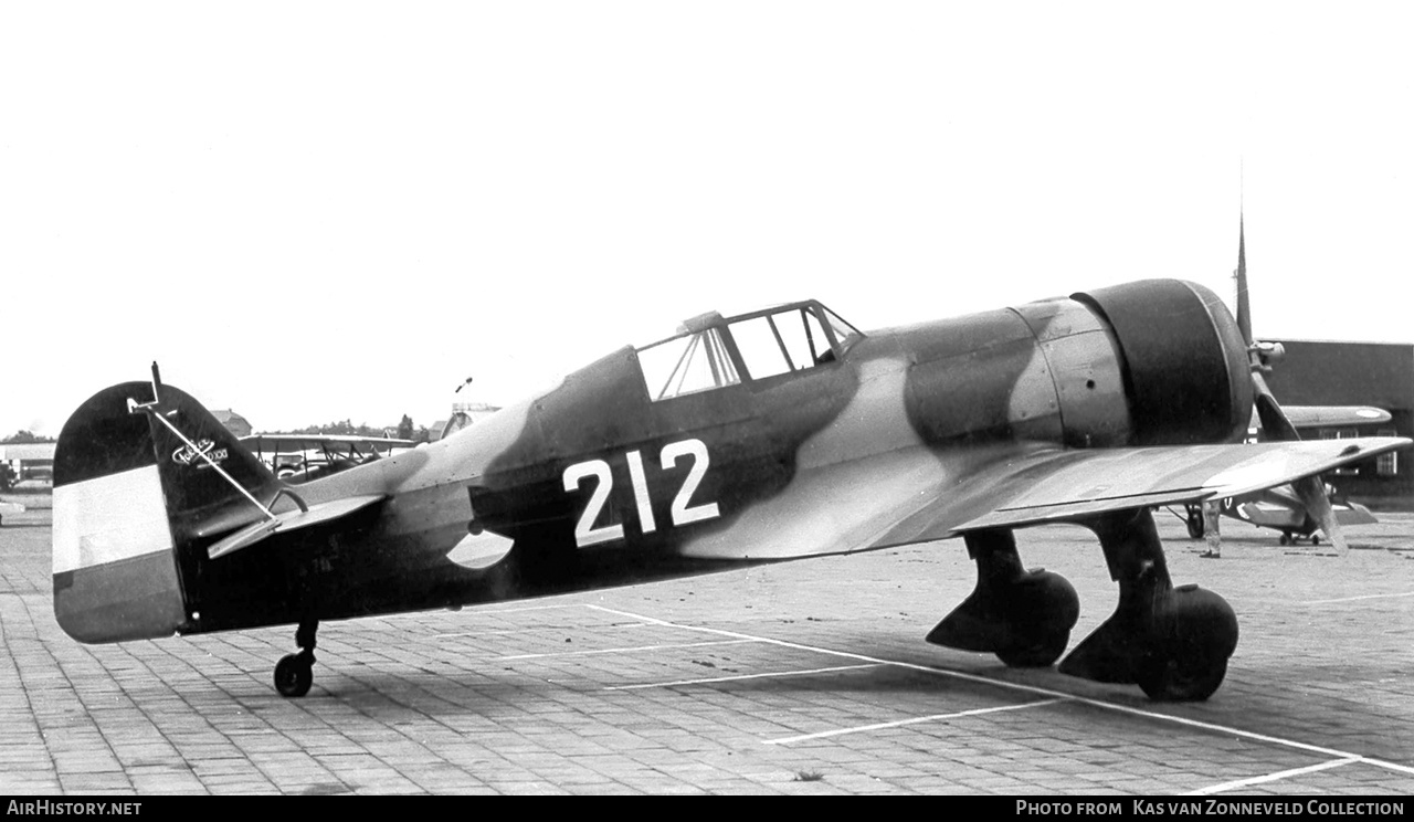 Aircraft Photo of 212 | Fokker D.XXI | Netherlands - Air Force | AirHistory.net #291497