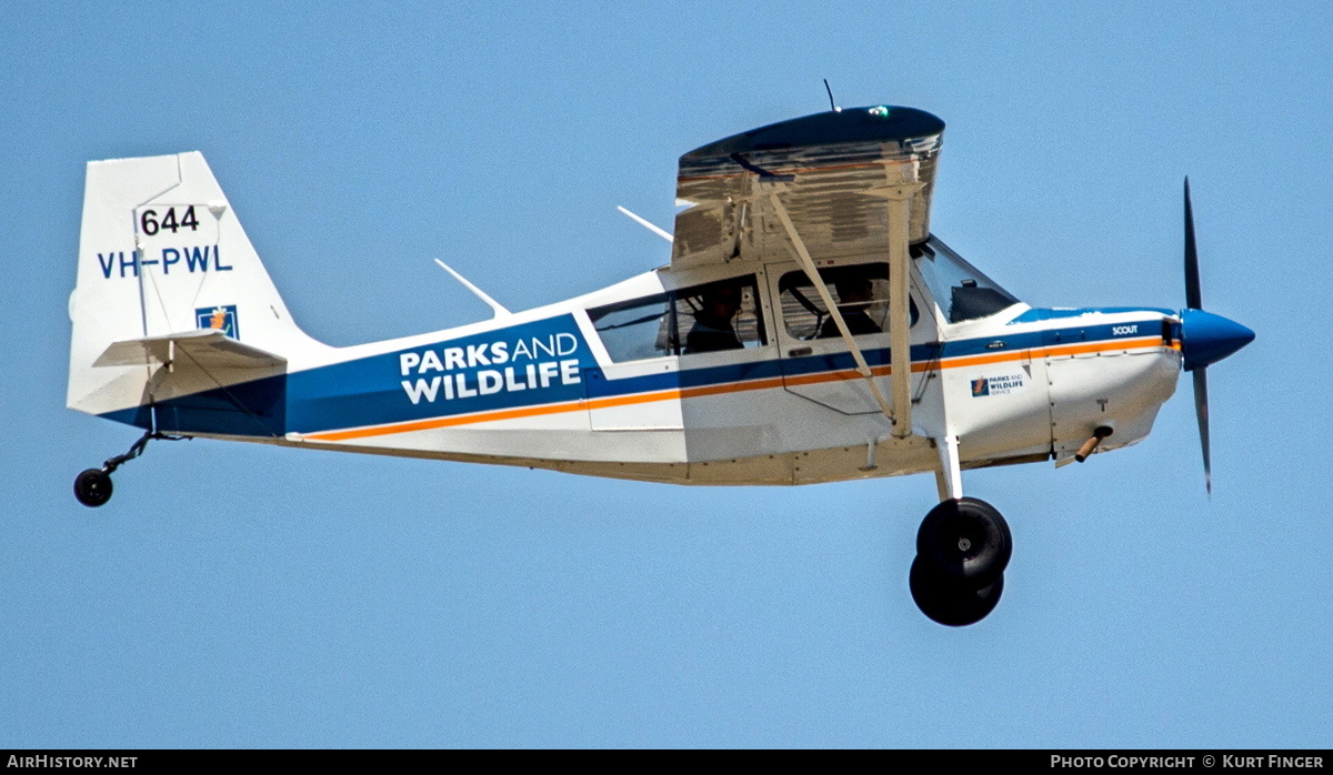 Aircraft Photo of VH-PWL | American Champion 8GCBC Scout | Parks and Wildlife Service (Western Australia) | AirHistory.net #291502