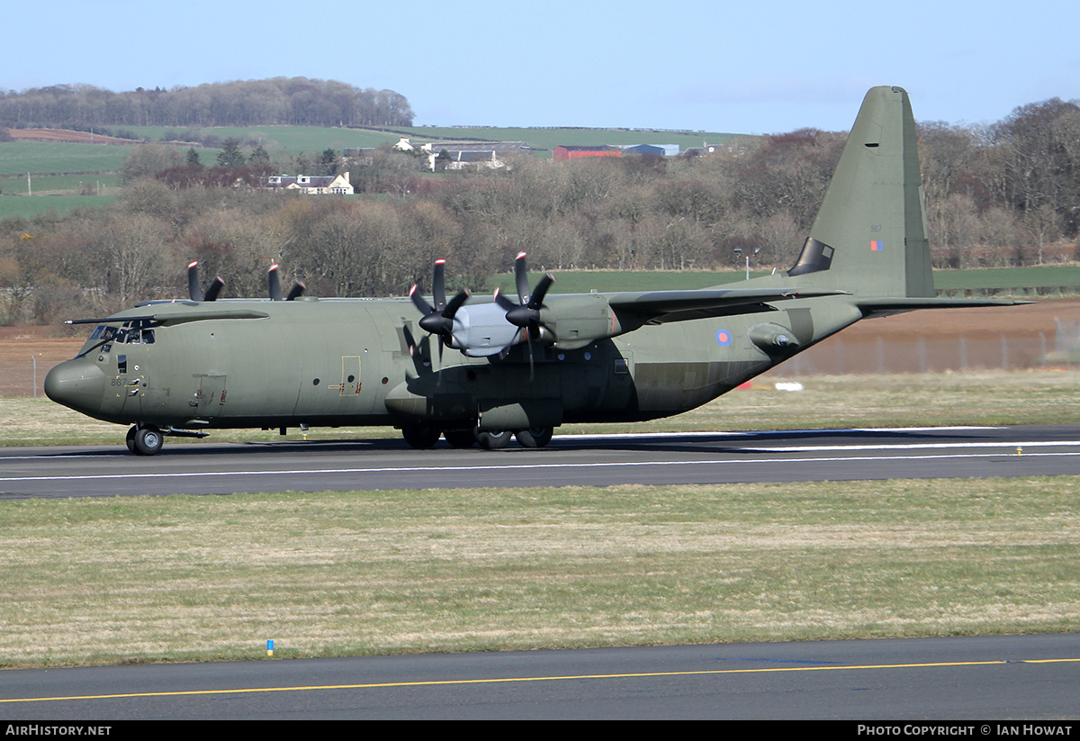 Aircraft Photo of ZH867 | Lockheed Martin C-130J-30 Hercules C4 | UK - Air Force | AirHistory.net #291508