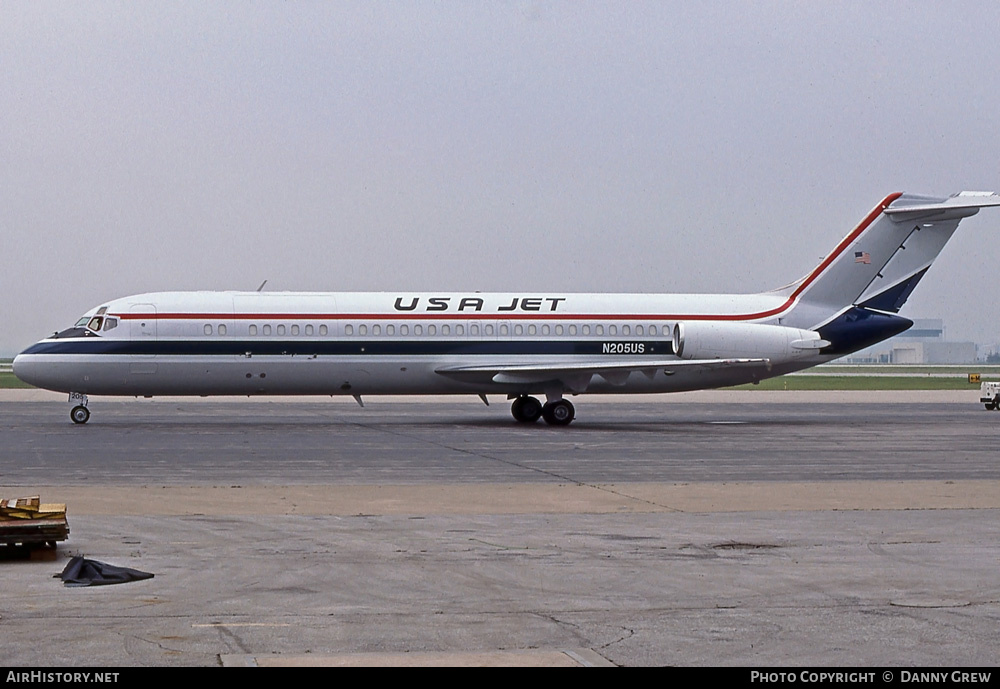 Aircraft Photo of N205US | McDonnell Douglas DC-9-32F | USA Jet Airlines | AirHistory.net #291515
