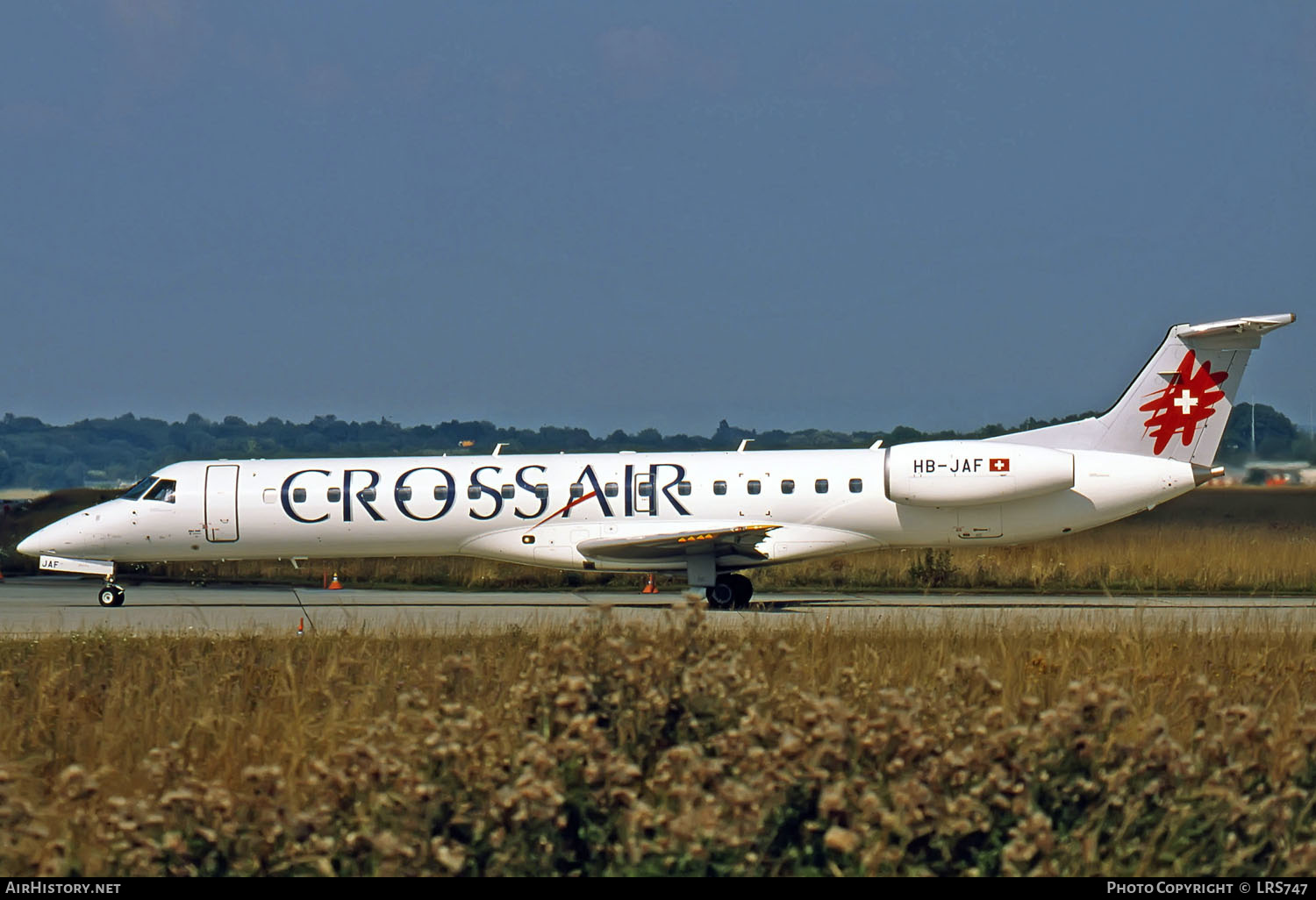 Aircraft Photo of HB-JAF | Embraer ERJ-145LU (EMB-145LU) | Crossair | AirHistory.net #291527