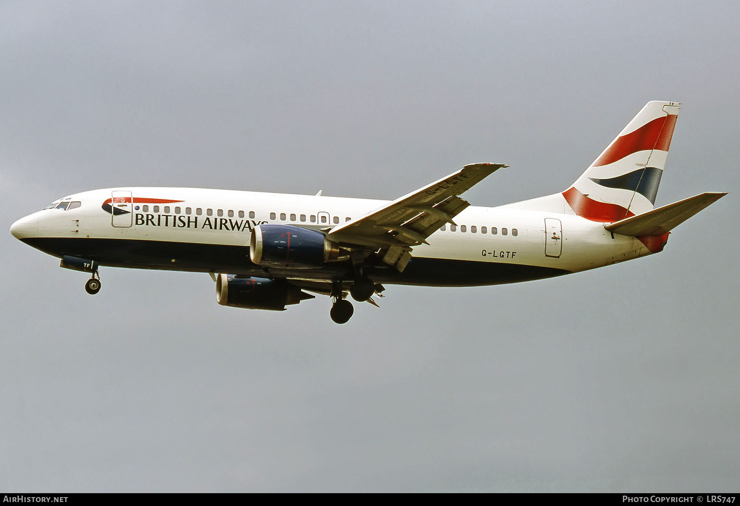 Aircraft Photo of G-LGTF | Boeing 737-382 | British Airways | AirHistory.net #291533