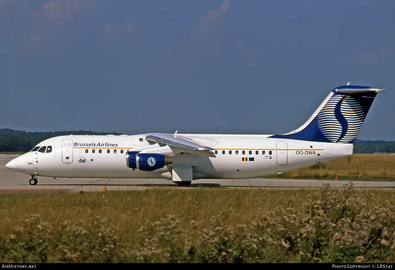 Aircraft Photo of OO-DWA | British Aerospace Avro 146-RJ100 | SN Brussels Airlines | AirHistory.net #291541