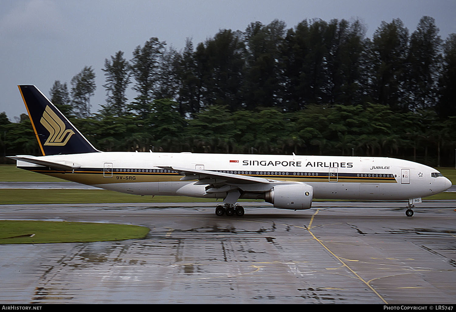 Aircraft Photo of 9V-SRG | Boeing 777-212/ER | Singapore Airlines | AirHistory.net #291544