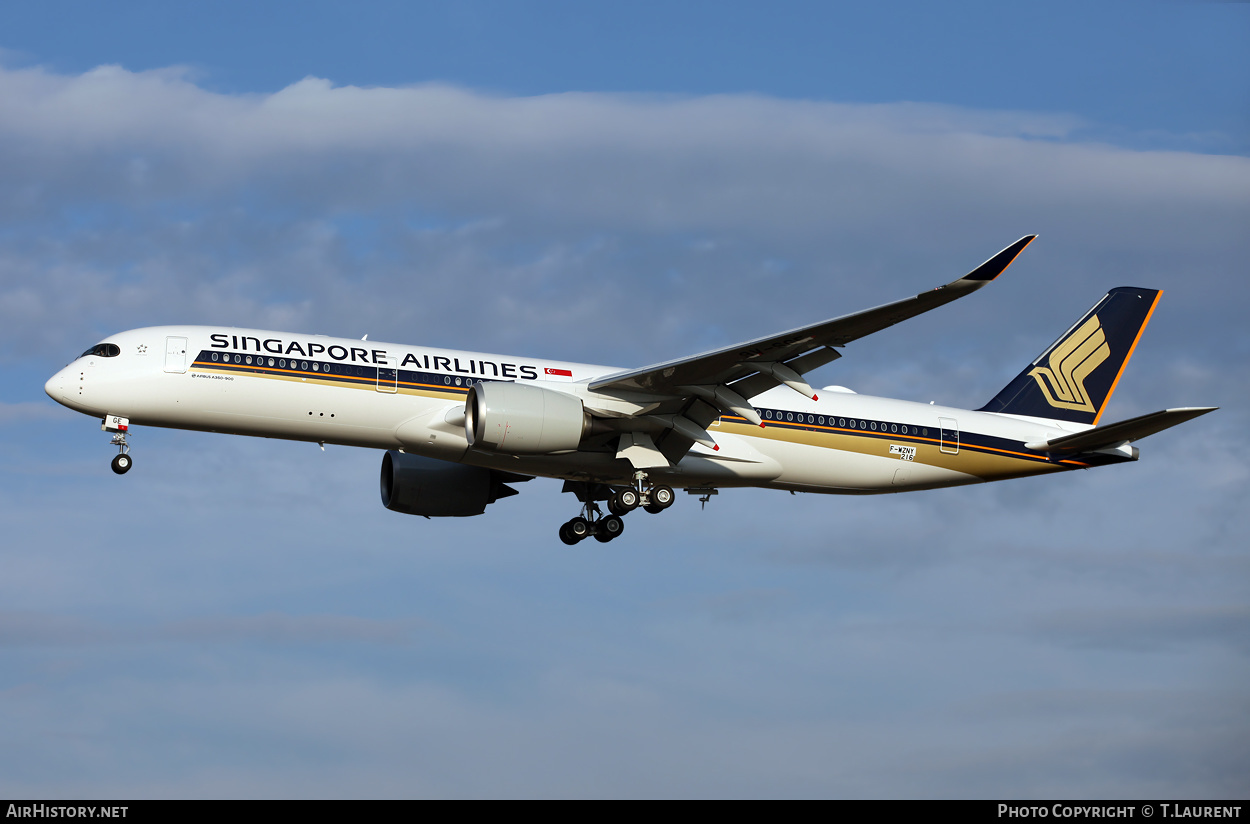 Aircraft Photo of F-WZNY | Airbus A350-941ULR | Singapore Airlines | AirHistory.net #291548