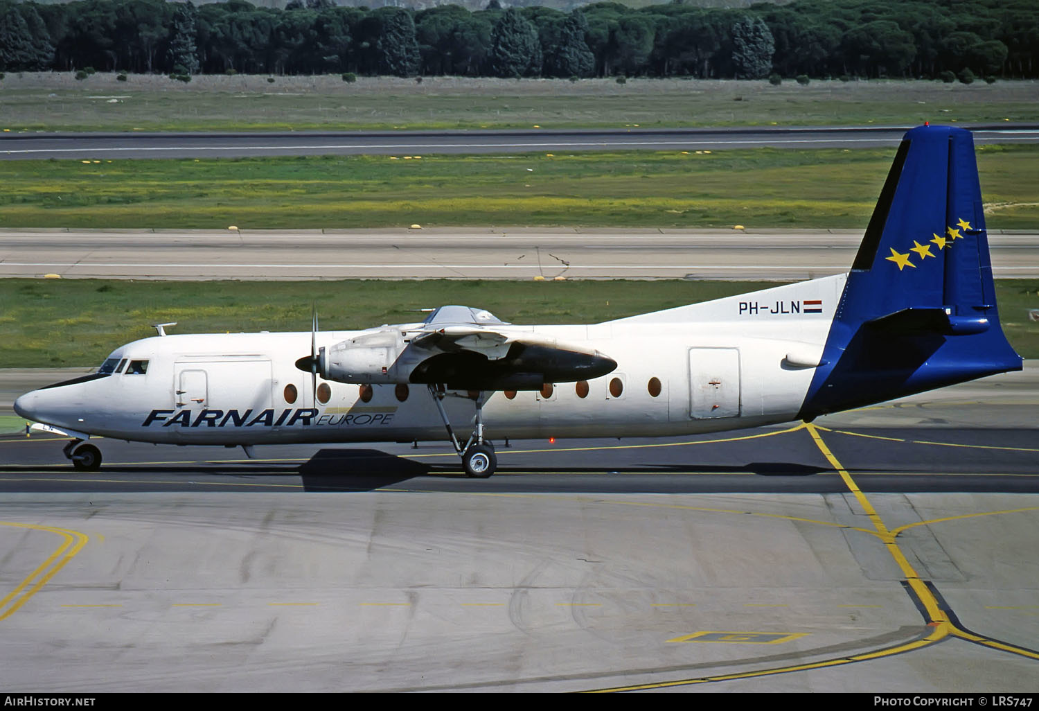 Aircraft Photo of PH-JLN | Fokker F27-500 Friendship | Farnair Europe | AirHistory.net #291561