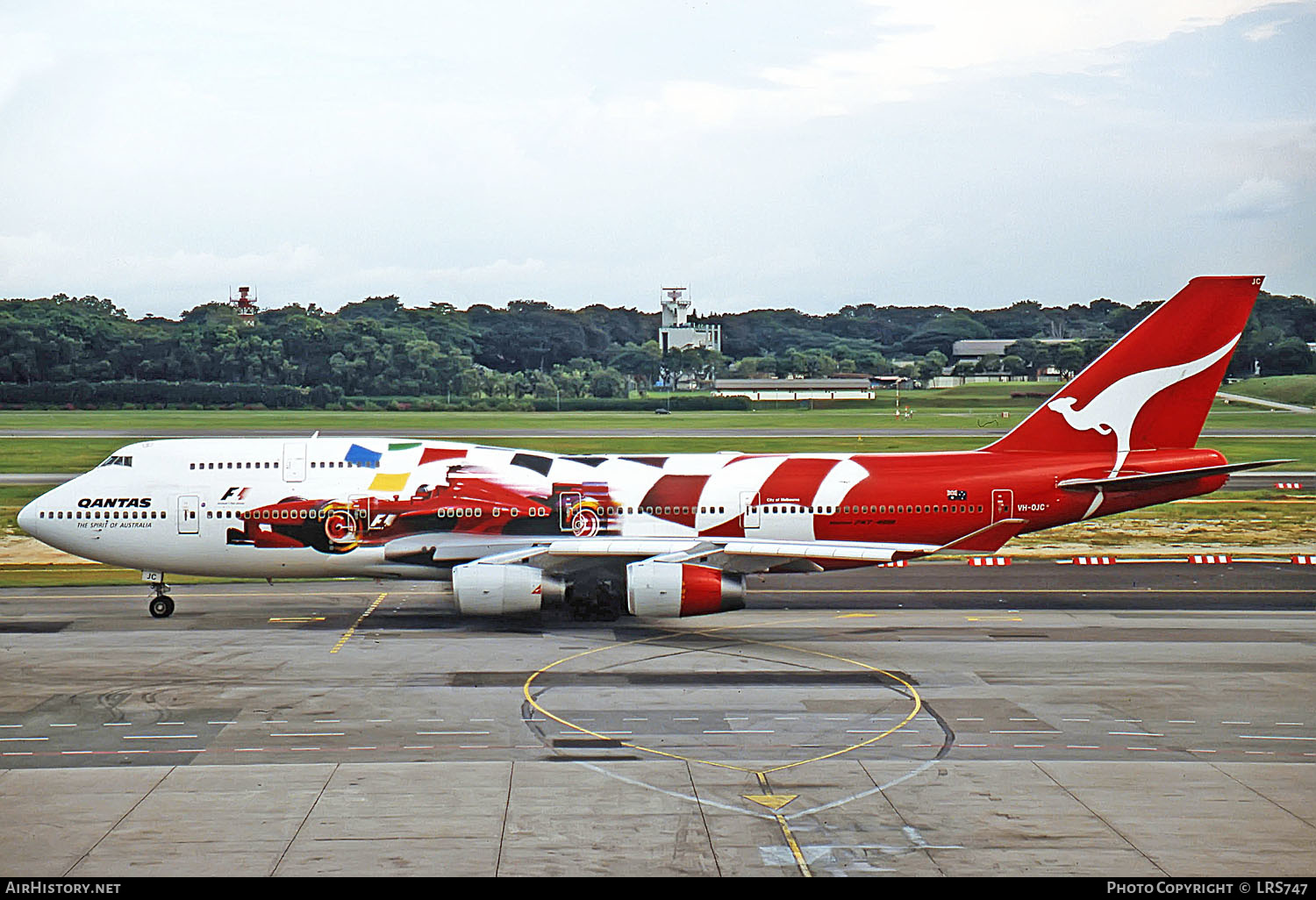 Aircraft Photo of VH-OJC | Boeing 747-438 | Qantas | AirHistory.net #291563