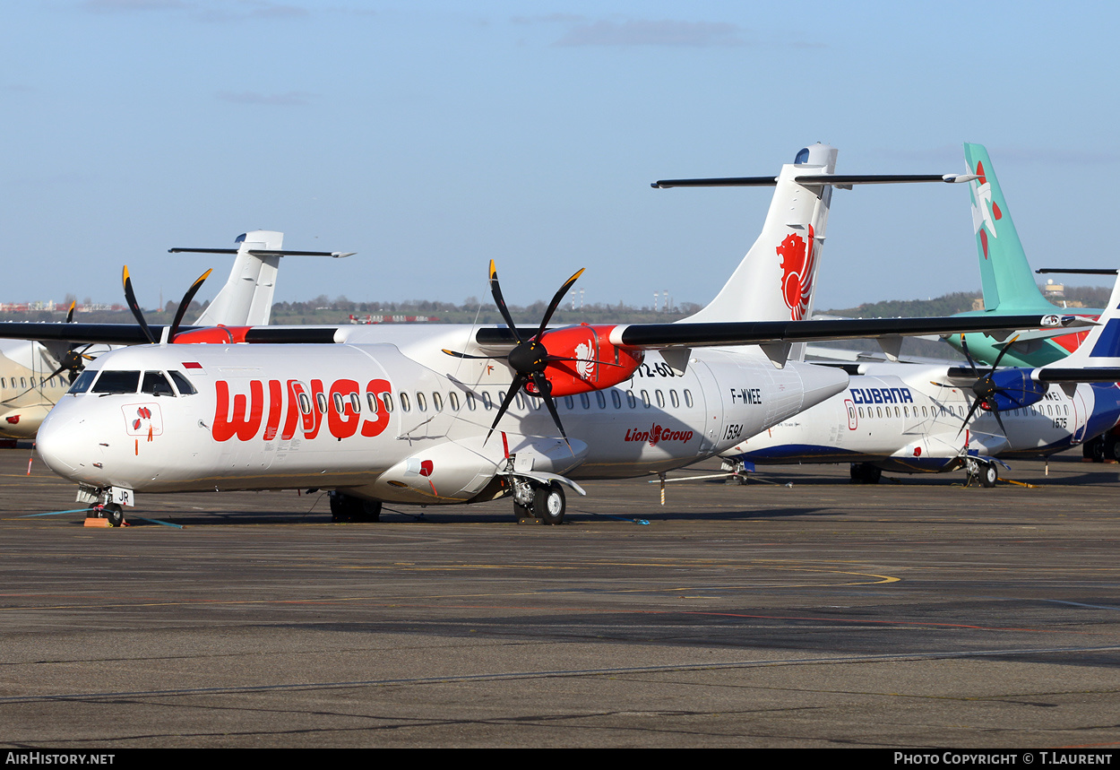 Aircraft Photo of F-WWEE | ATR ATR-72-600 (ATR-72-212A) | Wings Air | AirHistory.net #291564