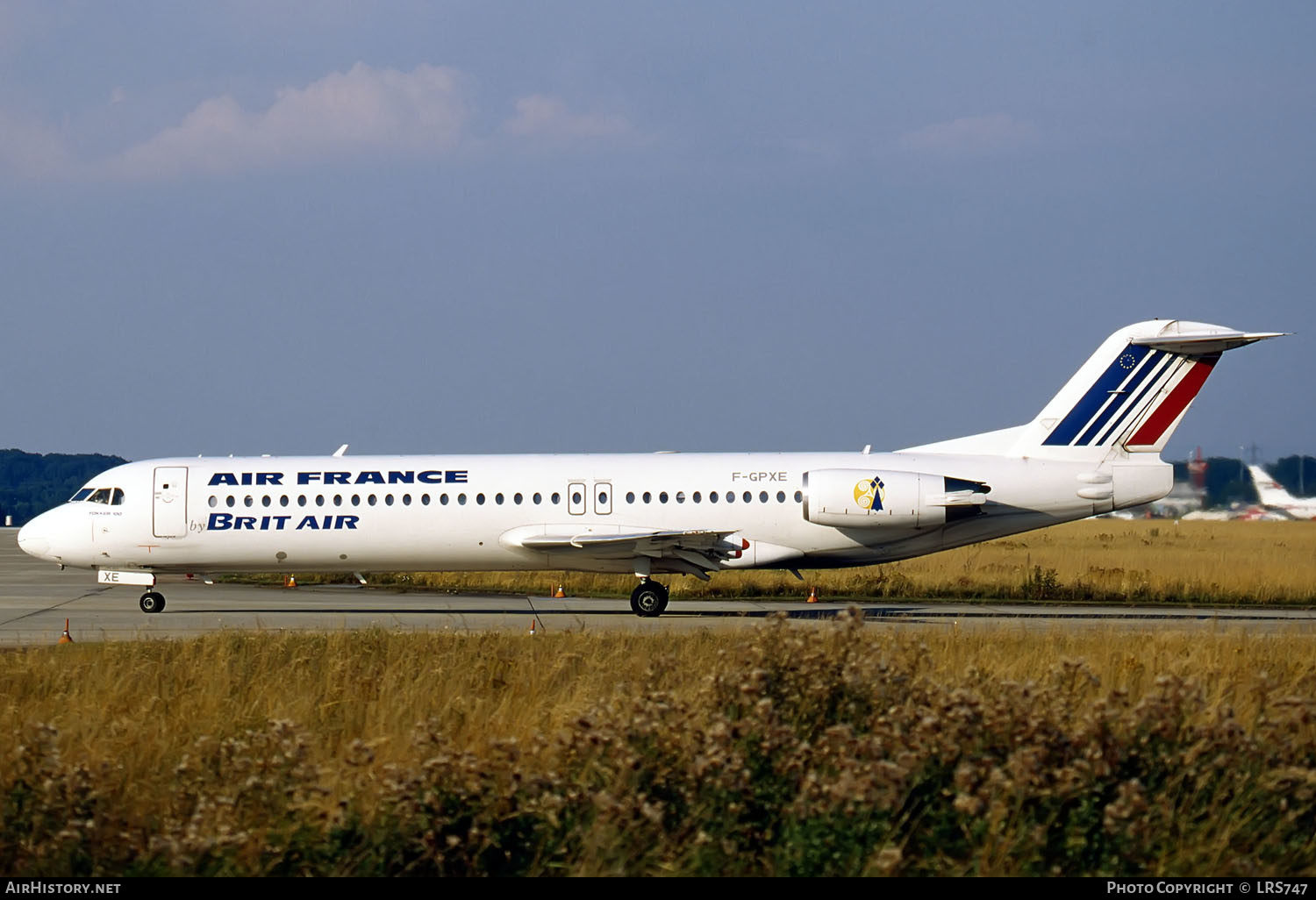 Aircraft Photo of F-GPXE | Fokker 100 (F28-0100) | Air France | AirHistory.net #291572