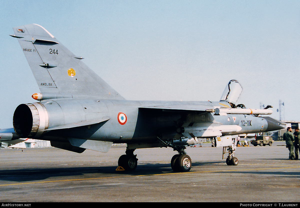 Aircraft Photo of 244 | Dassault Mirage F1C-200 | France - Air Force | AirHistory.net #291587