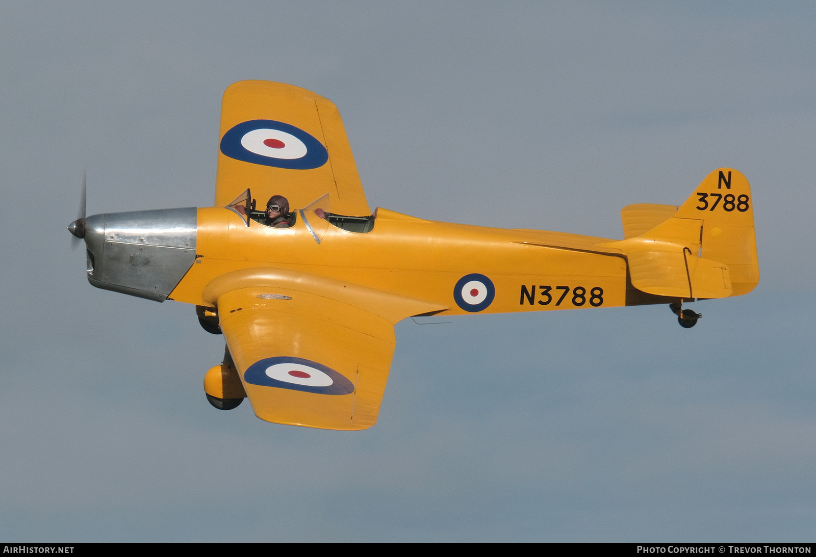 Aircraft Photo of G-AKPF / N3788 | Miles M.14A Hawk Trainer 3 | UK - Air Force | AirHistory.net #291589