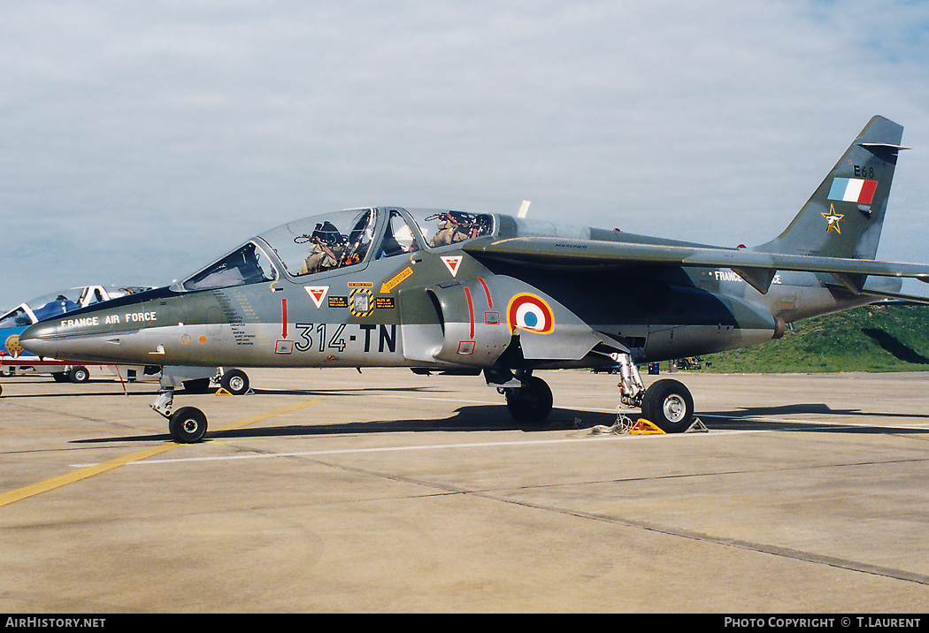 Aircraft Photo of E68 | Dassault-Dornier Alpha Jet E | France - Air Force | AirHistory.net #291591