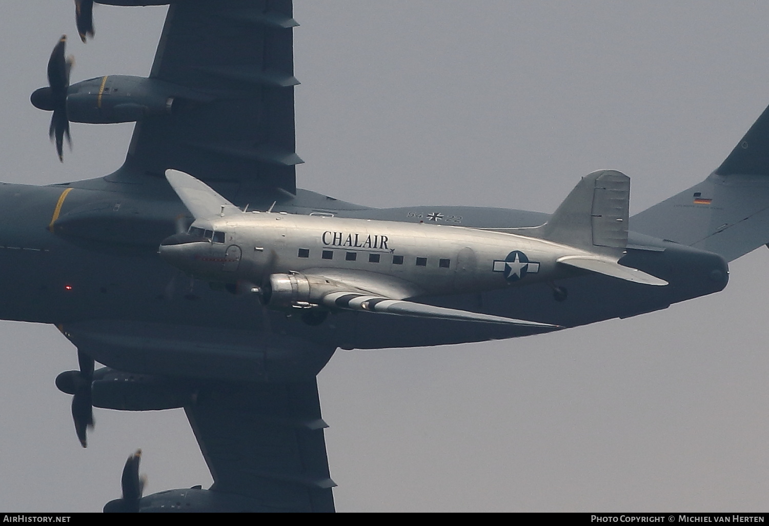 Aircraft Photo of F-AZOX | Douglas DC-3(C) | Chalair Aviation | USA - Air Force | AirHistory.net #291598