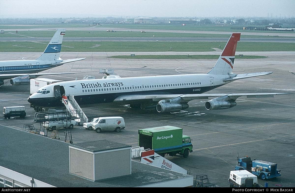 Aircraft Photo of G-AXXZ | Boeing 707-336B | British Airways | AirHistory.net #291601