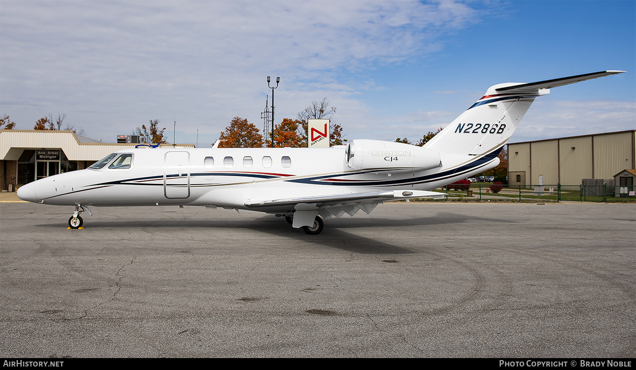 Aircraft Photo of N2286B | Cessna 525C CitationJet CJ4 | AirHistory.net #291607