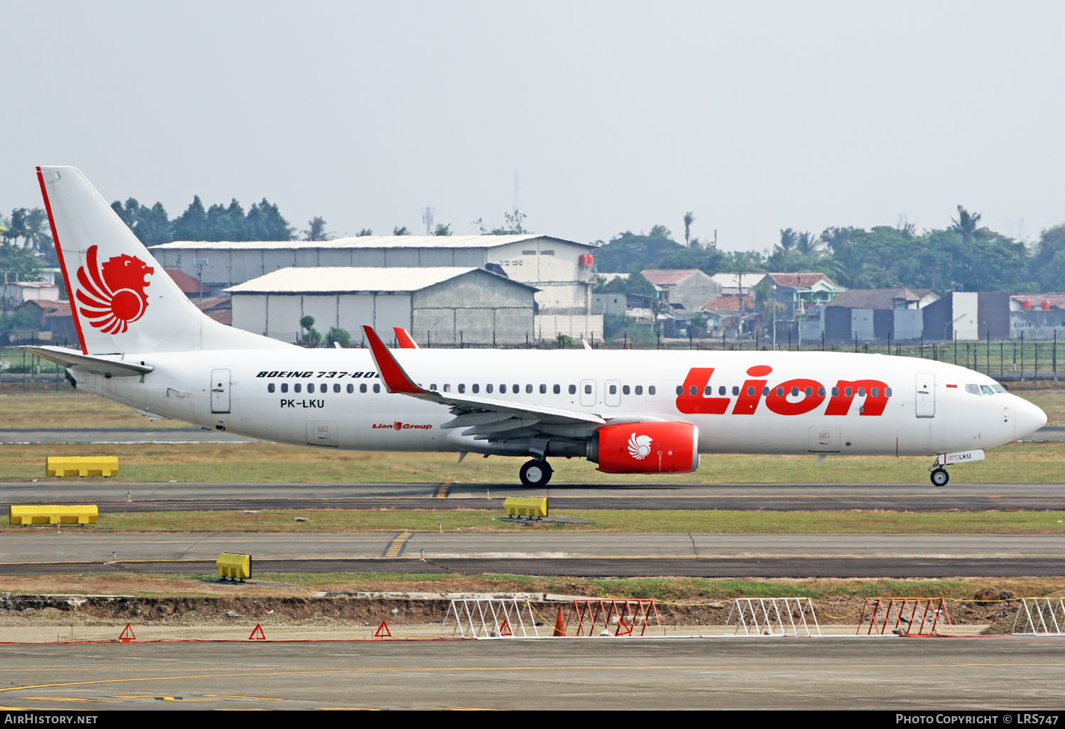 Aircraft Photo of PK-LKU | Boeing 737-8GP | Lion Air | AirHistory.net #291614