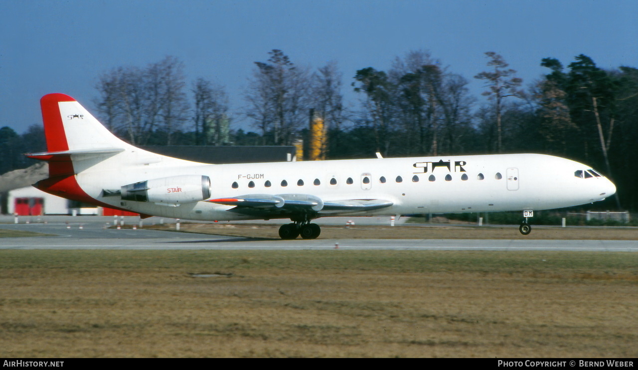 Aircraft Photo of F-GJDM | Sud SE-210 Caravelle 10B3 Super B | Société de Transports Aériens Internationaux et Régionaux | AirHistory.net #291618
