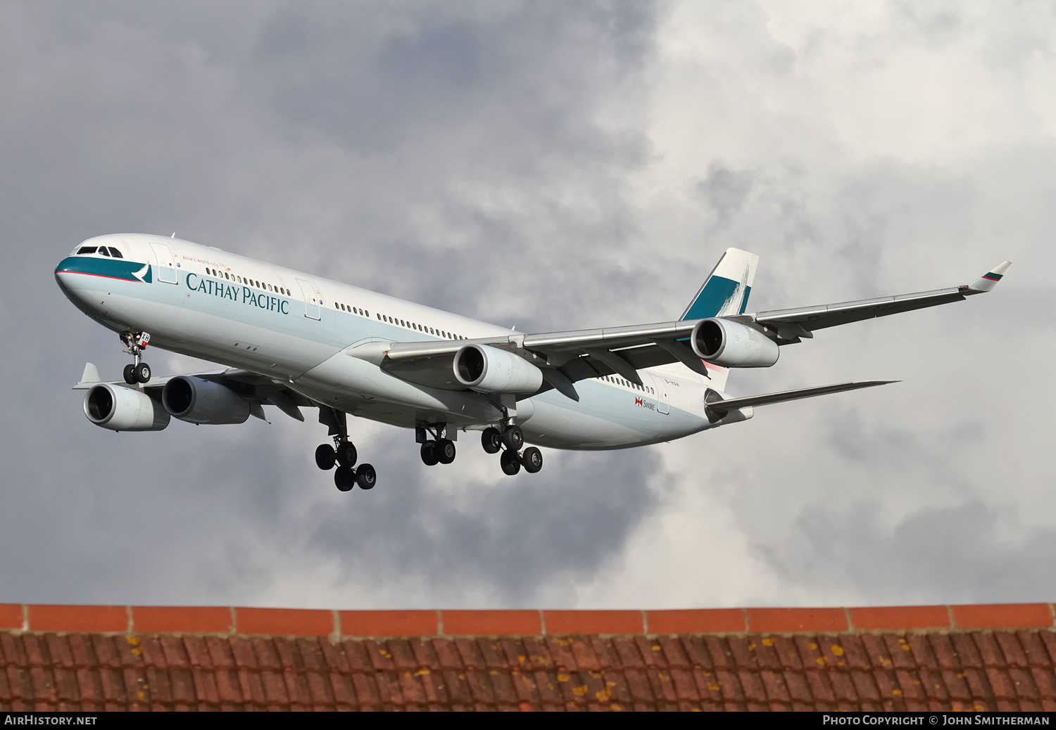 Aircraft Photo of B-HXH | Airbus A340-313X | Cathay Pacific Airways | AirHistory.net #291623