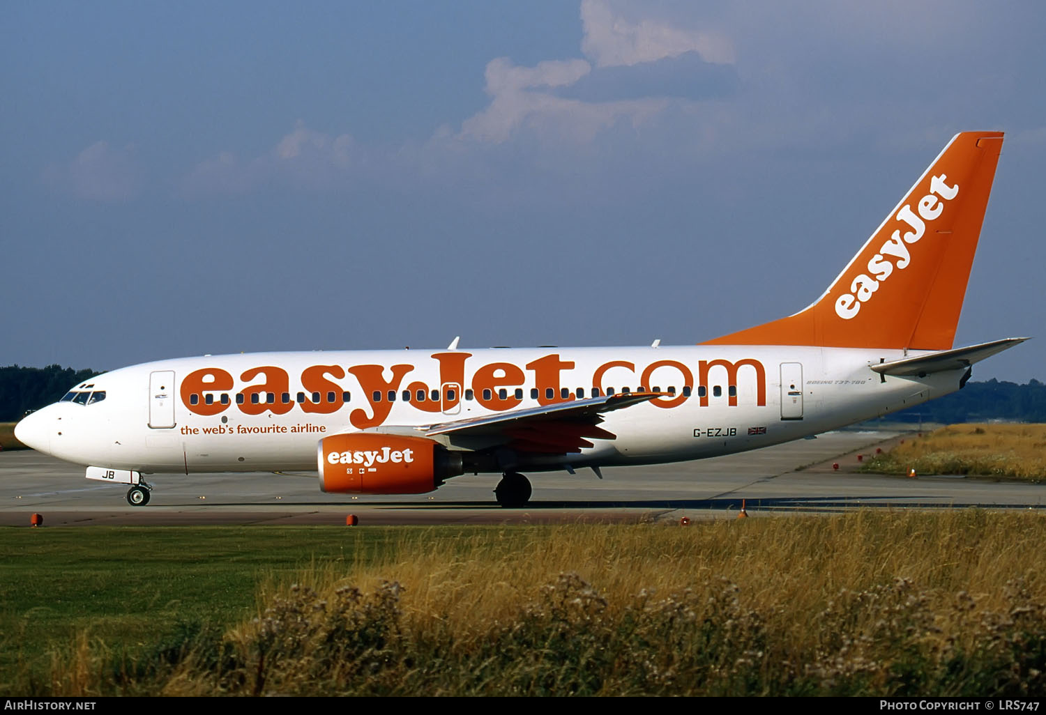 Aircraft Photo of G-EZJB | Boeing 737-73V | EasyJet | AirHistory.net #291633