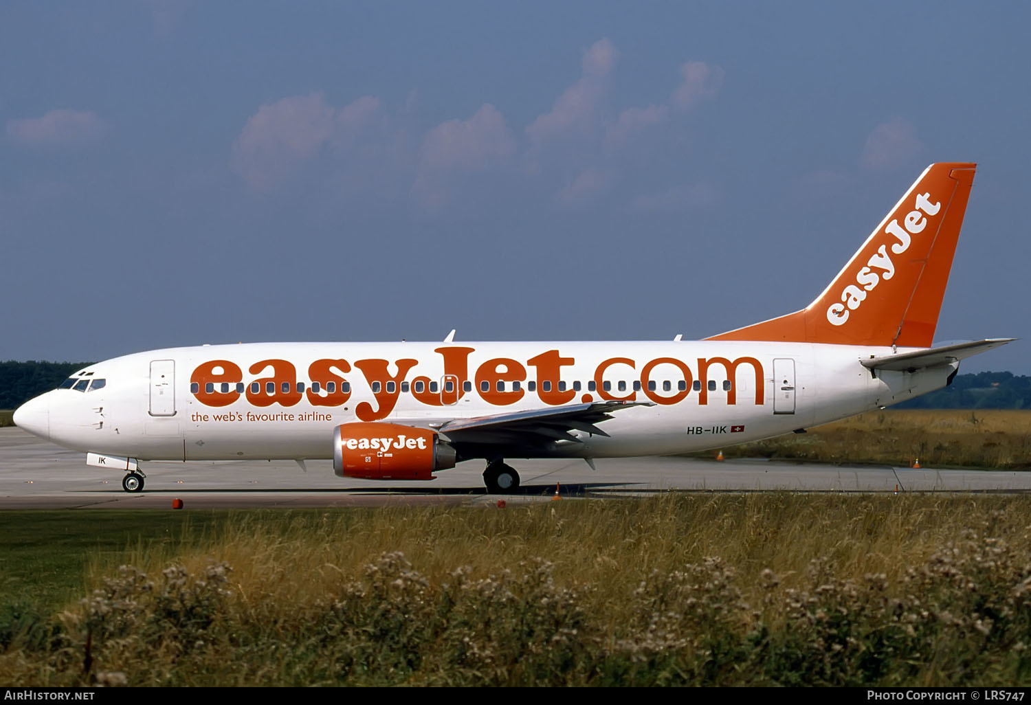 Aircraft Photo of HB-IIK | Boeing 737-33V | EasyJet | AirHistory.net #291634