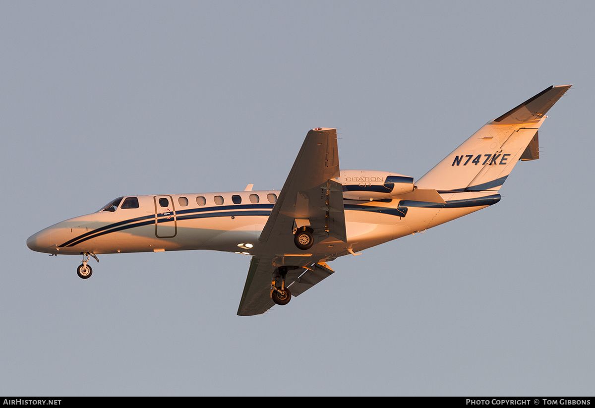 Aircraft Photo of N747KE | Cessna 525B CitationJet CJ3 | AirHistory.net #291645