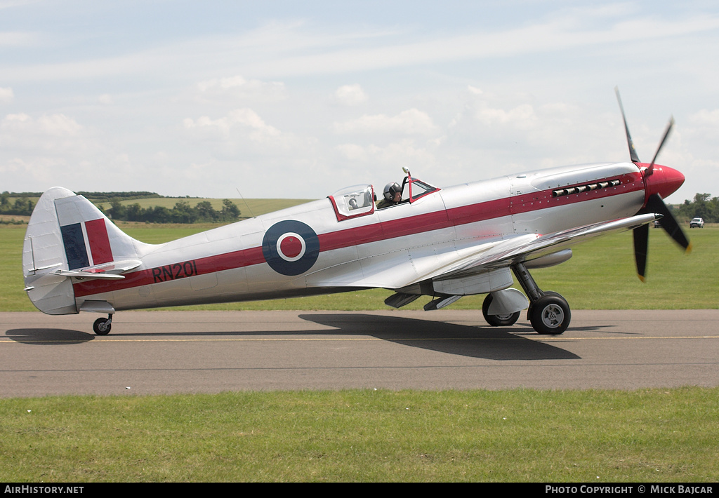 Aircraft Photo of G-BSKP / RN201 | Supermarine 379 Spitfire F14E | UK - Air Force | AirHistory.net #291648