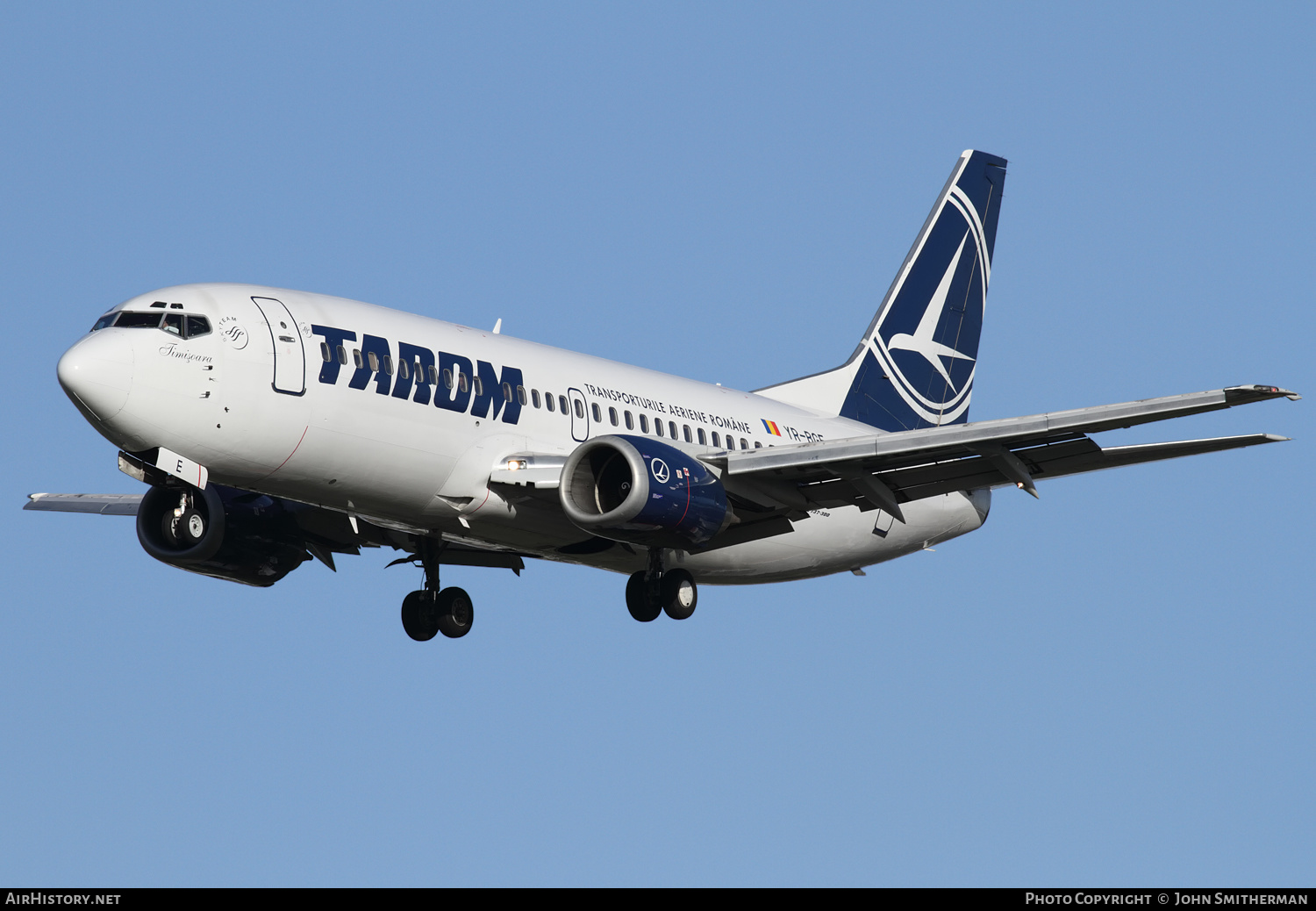 Aircraft Photo of YR-BGE | Boeing 737-38J | TAROM - Transporturile Aeriene Române | AirHistory.net #291669