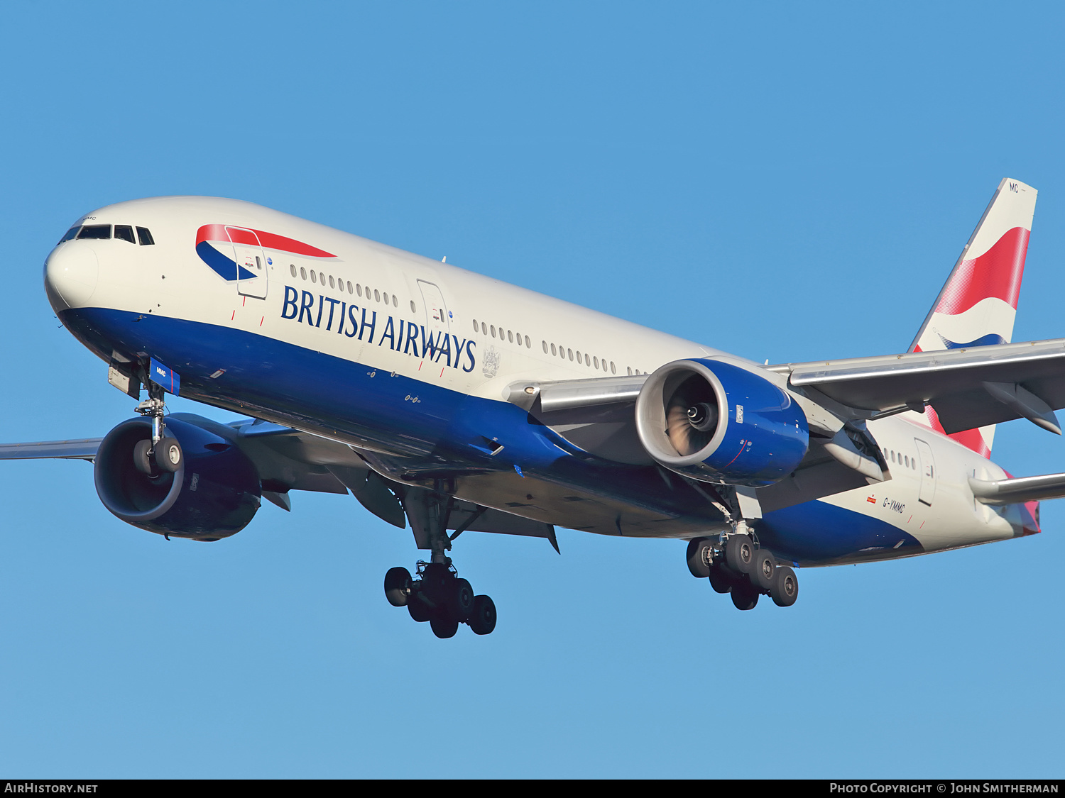 Aircraft Photo of G-YMMC | Boeing 777-236/ER | British Airways | AirHistory.net #291684