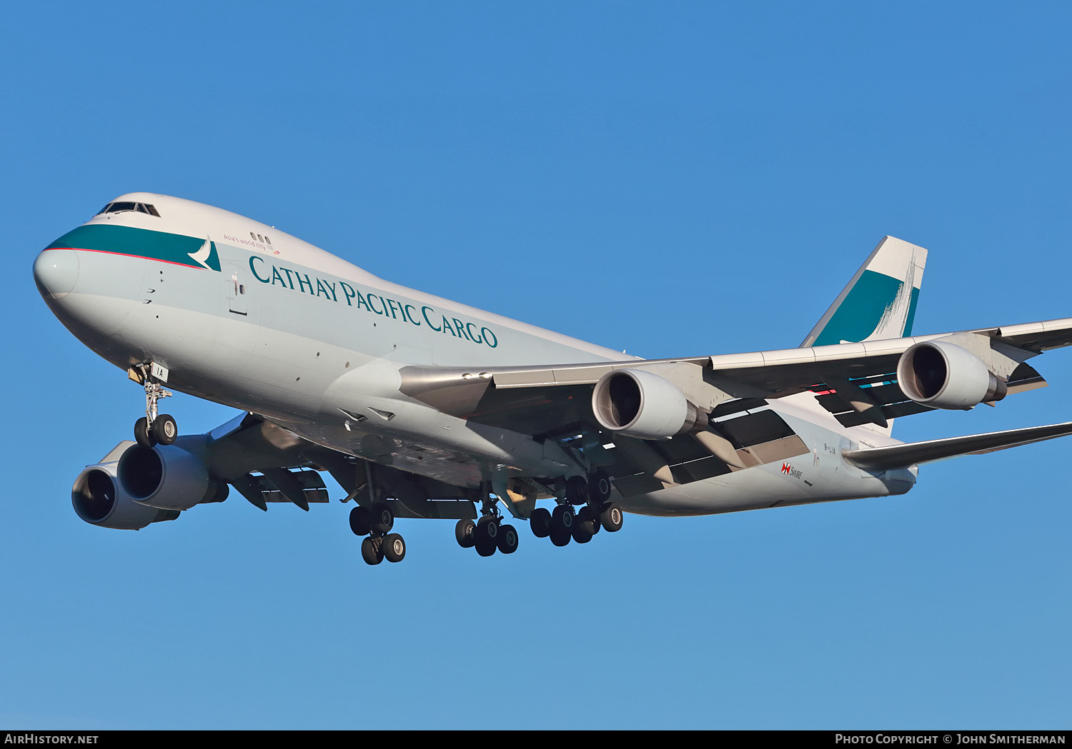Aircraft Photo of B-LIA | Boeing 747-467F/ER/SCD | Cathay Pacific Airways Cargo | AirHistory.net #291687