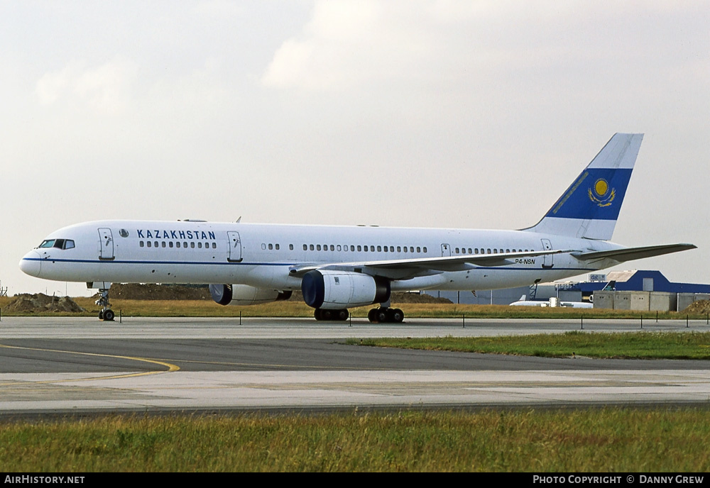 Aircraft Photo of P4-NSN | Boeing 757-2M6 | Kazakhstan Government | AirHistory.net #291688