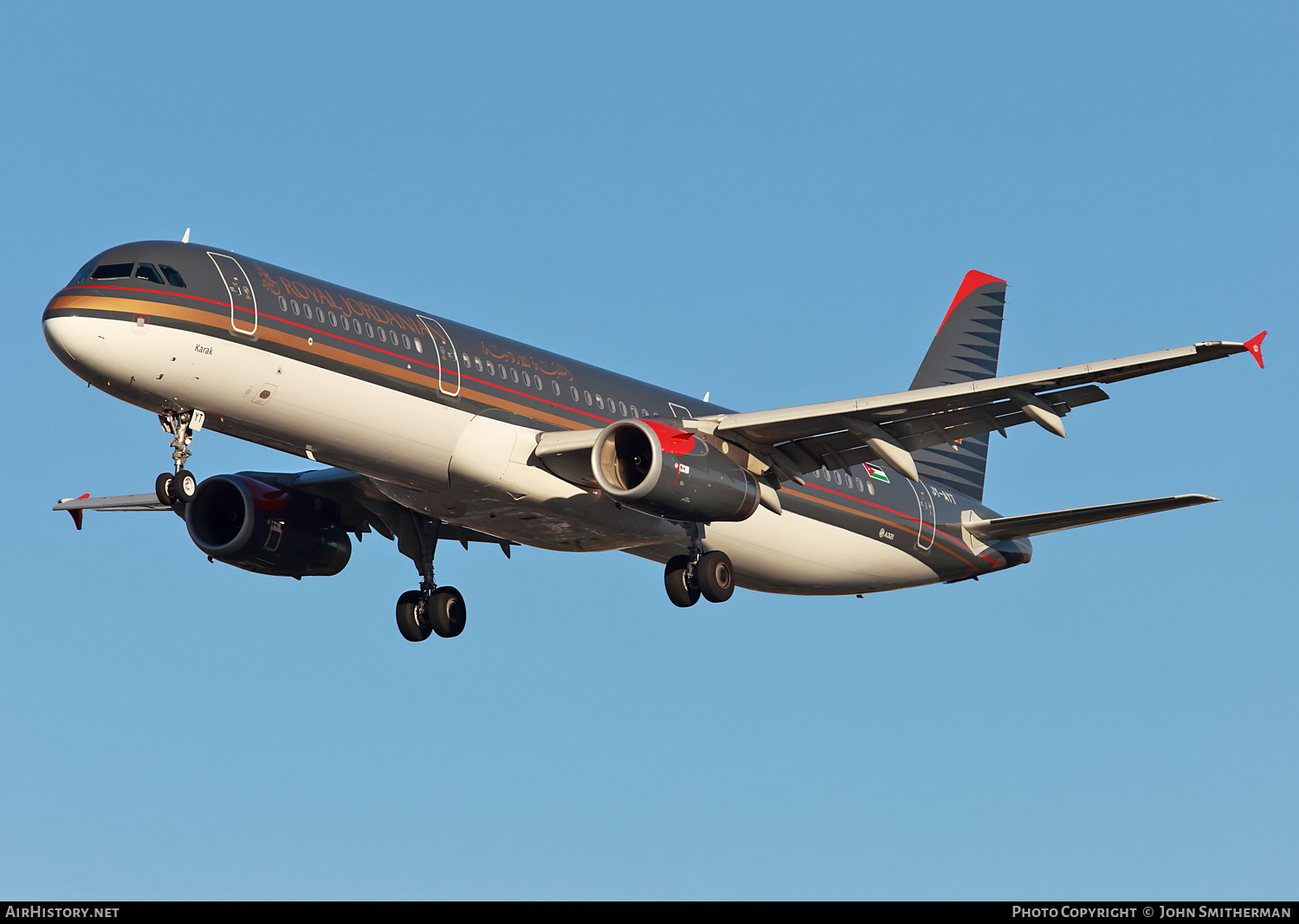 Aircraft Photo of JY-AYT | Airbus A321-231 | Royal Jordanian Airlines | AirHistory.net #291692