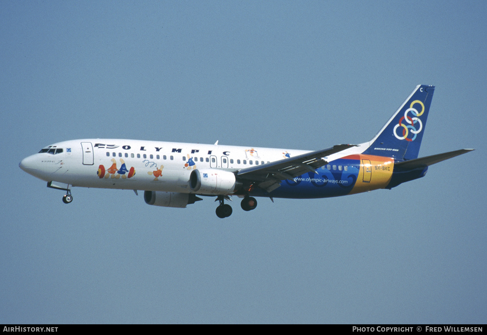 Aircraft Photo of SX-BKC | Boeing 737-484 | Olympic | AirHistory.net #291695