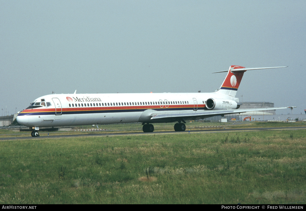 Aircraft Photo of I-SMED | McDonnell Douglas MD-83 (DC-9-83) | Meridiana | AirHistory.net #291705