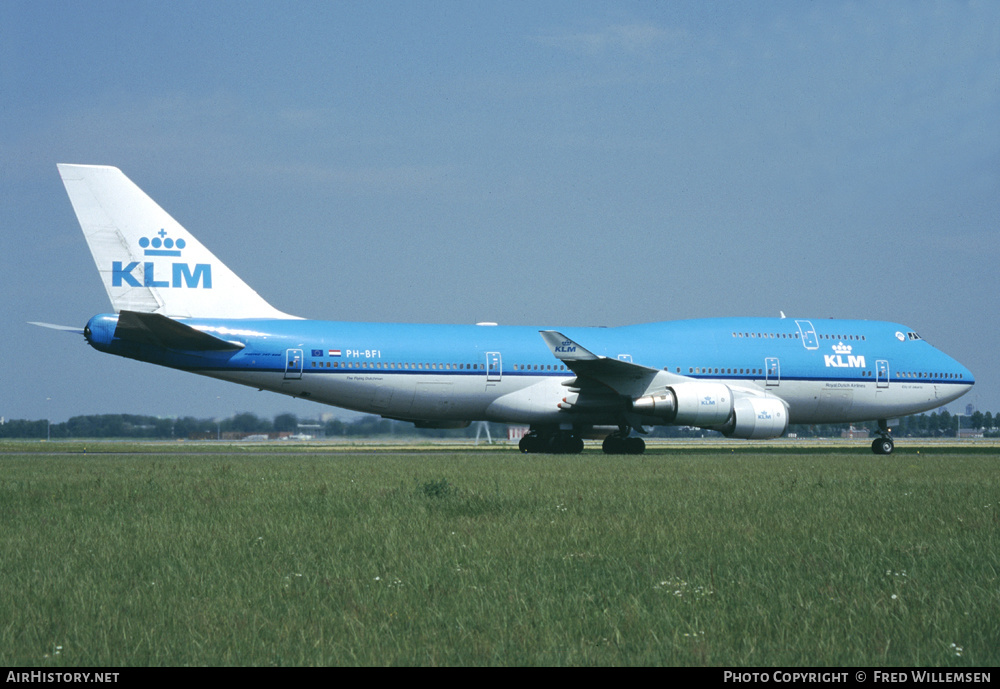 Aircraft Photo of PH-BFI | Boeing 747-406M | KLM - Royal Dutch Airlines | AirHistory.net #291710