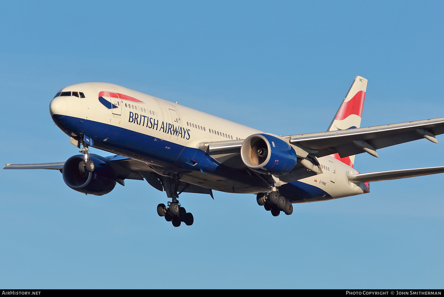 Aircraft Photo of G-YMMG | Boeing 777-236/ER | British Airways | AirHistory.net #291715