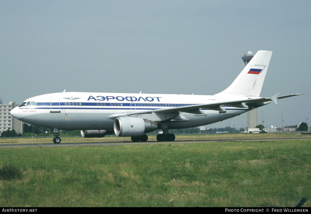 Aircraft Photo of F-OGYP | Airbus A310-324/ET | Aeroflot | AirHistory.net #291716