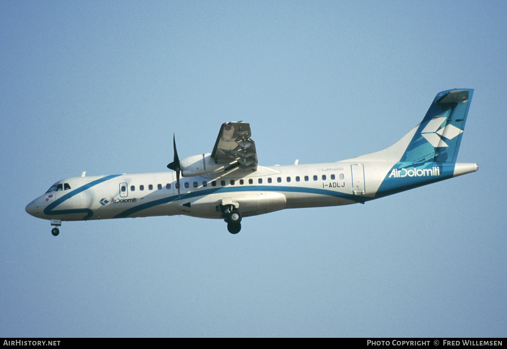 Aircraft Photo of I-ADLJ | ATR ATR-72-500 (ATR-72-212A) | Air Dolomiti | AirHistory.net #291724
