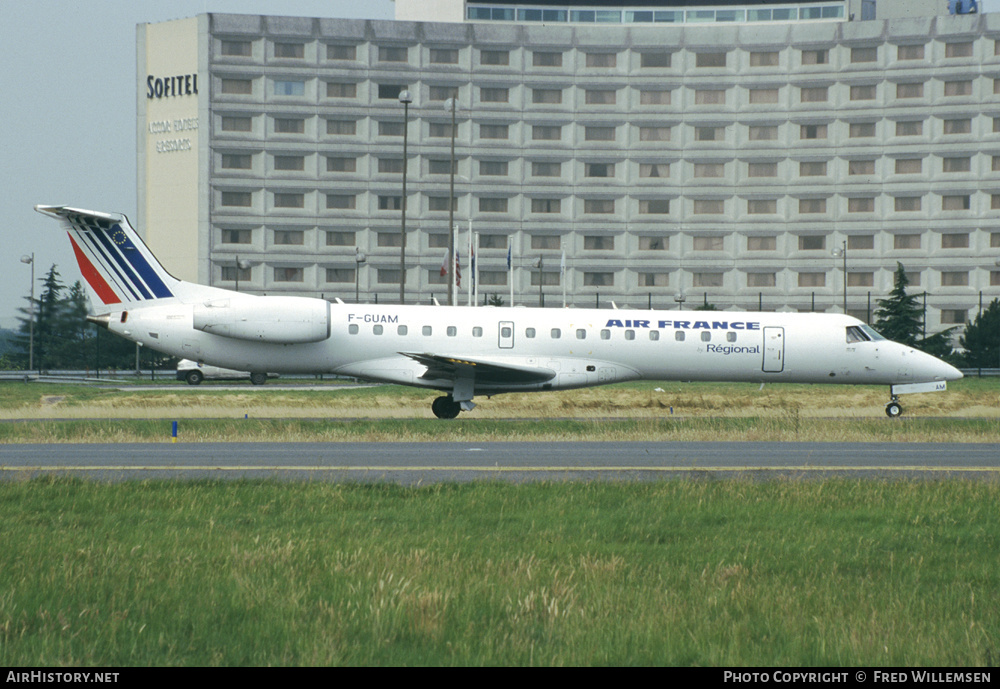 Aircraft Photo of F-GUAM | Embraer ERJ-145MP (EMB-145MP) | Air France | AirHistory.net #291728