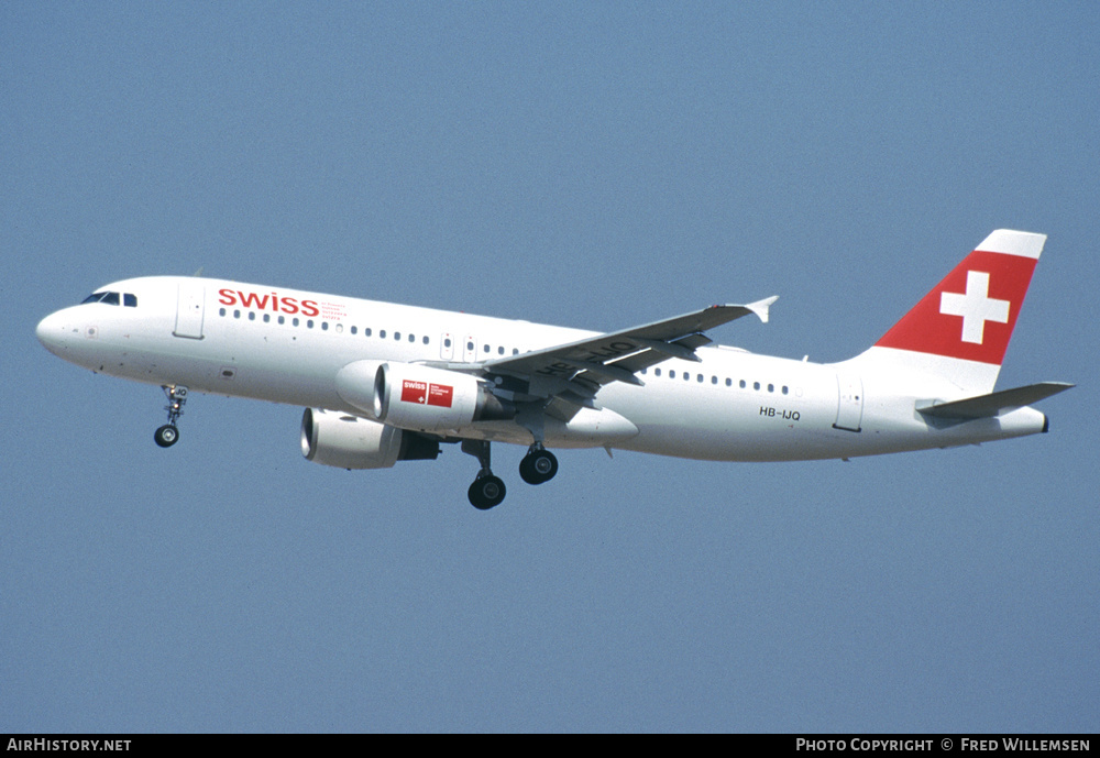 Aircraft Photo of HB-IJQ | Airbus A320-214 | Swiss International Air Lines | AirHistory.net #291737